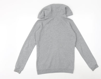 Womens UK Size 6 Jack Wills Grey Full Zip Hoodie