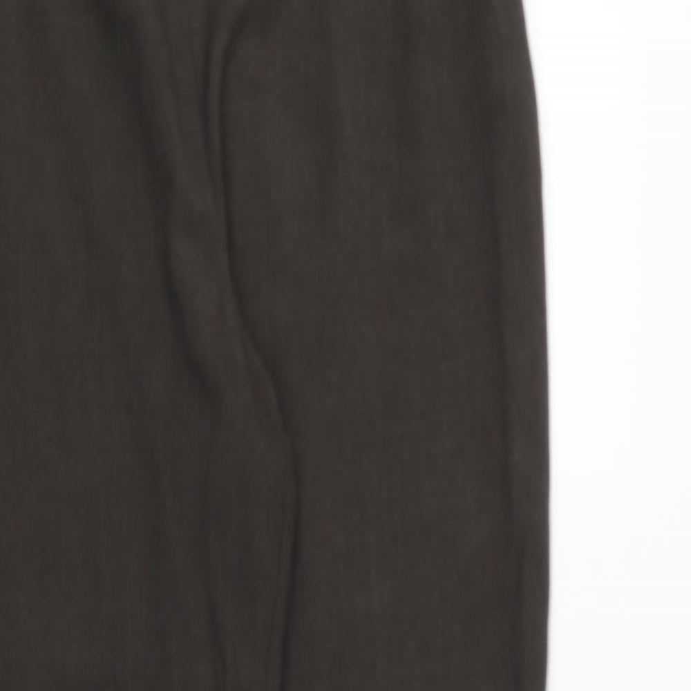 Womens UK Size 14 Marks and Spencer Regular Fit  Green Trousers
