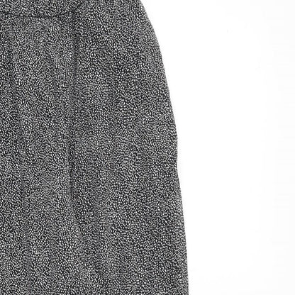 Womens UK Size 6 H&M Regular Fit  Black Trousers