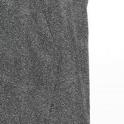 Womens UK Size 6 H&M Regular Fit  Black Trousers