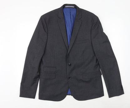 Mens UK Size 42 Marks and Spencer Regular Grey Suit Jacket