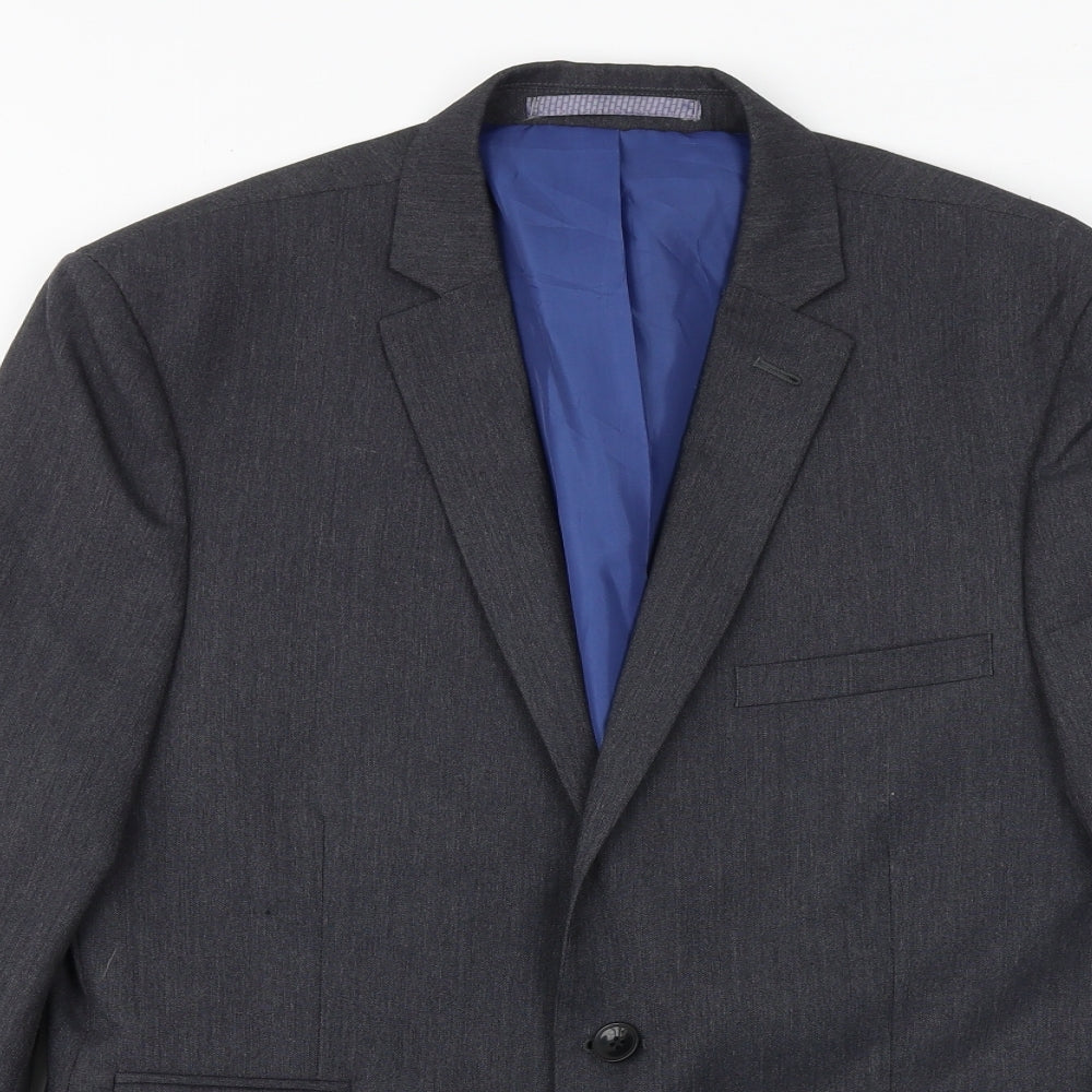 Mens UK Size 42 Marks and Spencer Regular Grey Suit Jacket