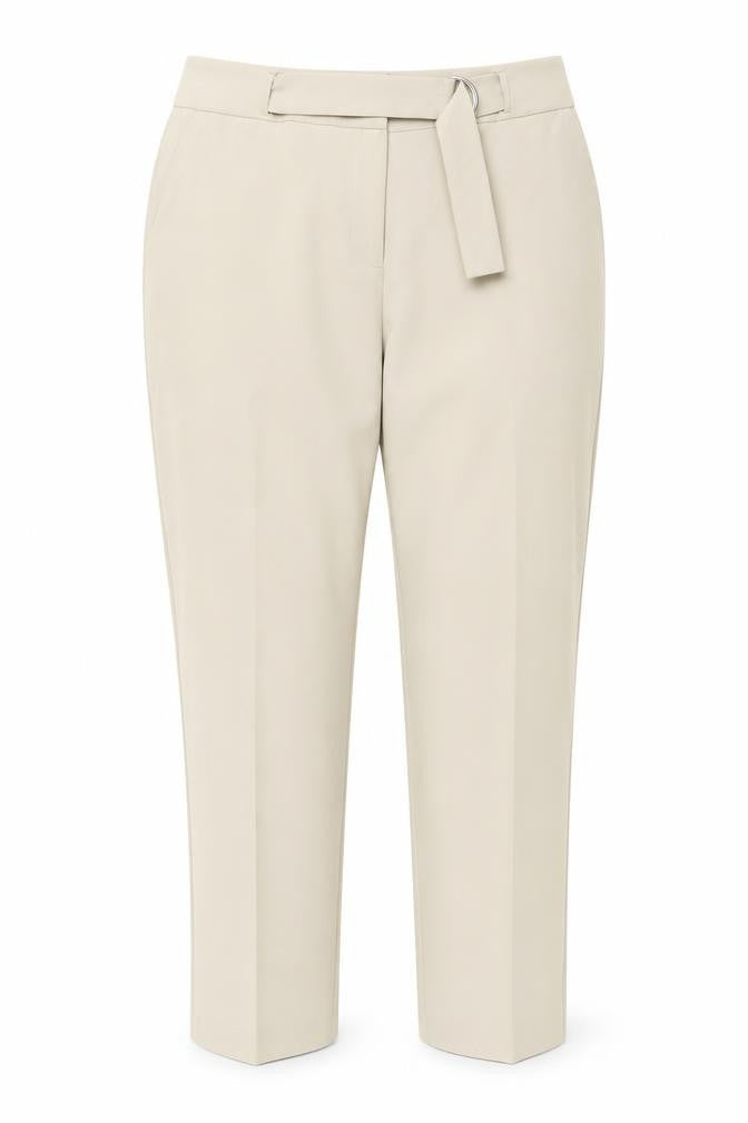 Womens UK Size 16 Very Regular Fit Carrot Beige Trousers