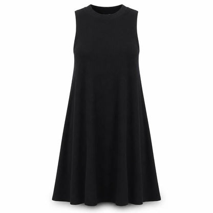 Forever 21 Womens Black Polyester Trapeze & Swing Size S Round Neck Pullover