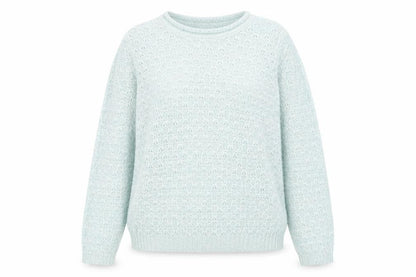 Womens UK Size 14 M&Co Blue Pullover Jumper