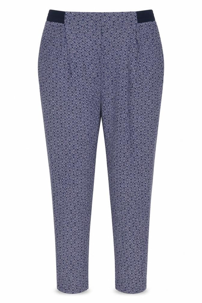 Womens UK Size 8 NEXT Regular Fit  Blue Trousers