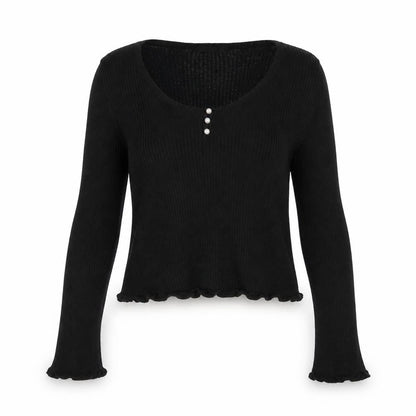Womens UK Size 12 Nasty Gal Black Pullover Jumper