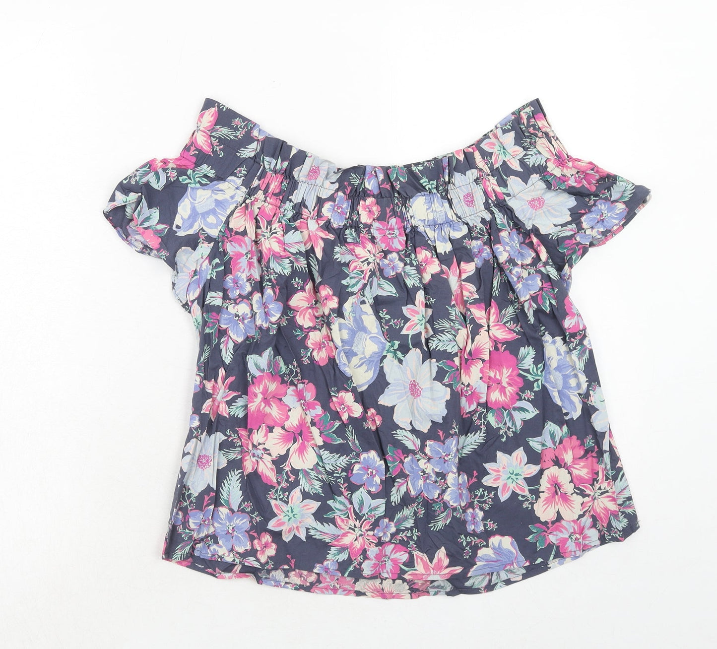 Womens UK Size S Gap Multicoloured Basic Blouse