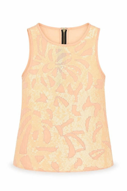 Womens UK Size 10 Warehouse Pink Basic Tank