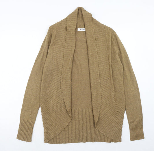 Womens UK Size 12 Damart Brown Cardigan Jumper