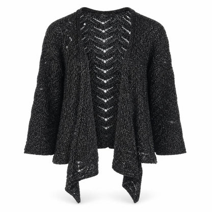 Womens UK Size S Bonmarché Black Cardigan Jumper