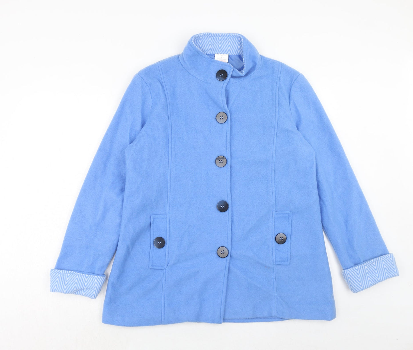 Womens UK Size S Anne De Lancay Blue Jacket