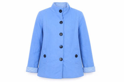 Womens UK Size S Anne De Lancay Blue Jacket