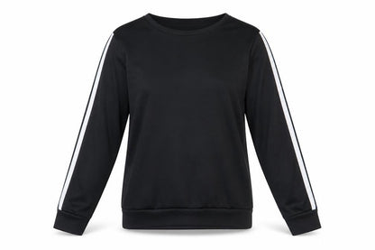Womens UK Size 8 Boohoo Black Pullover Sweatshirt