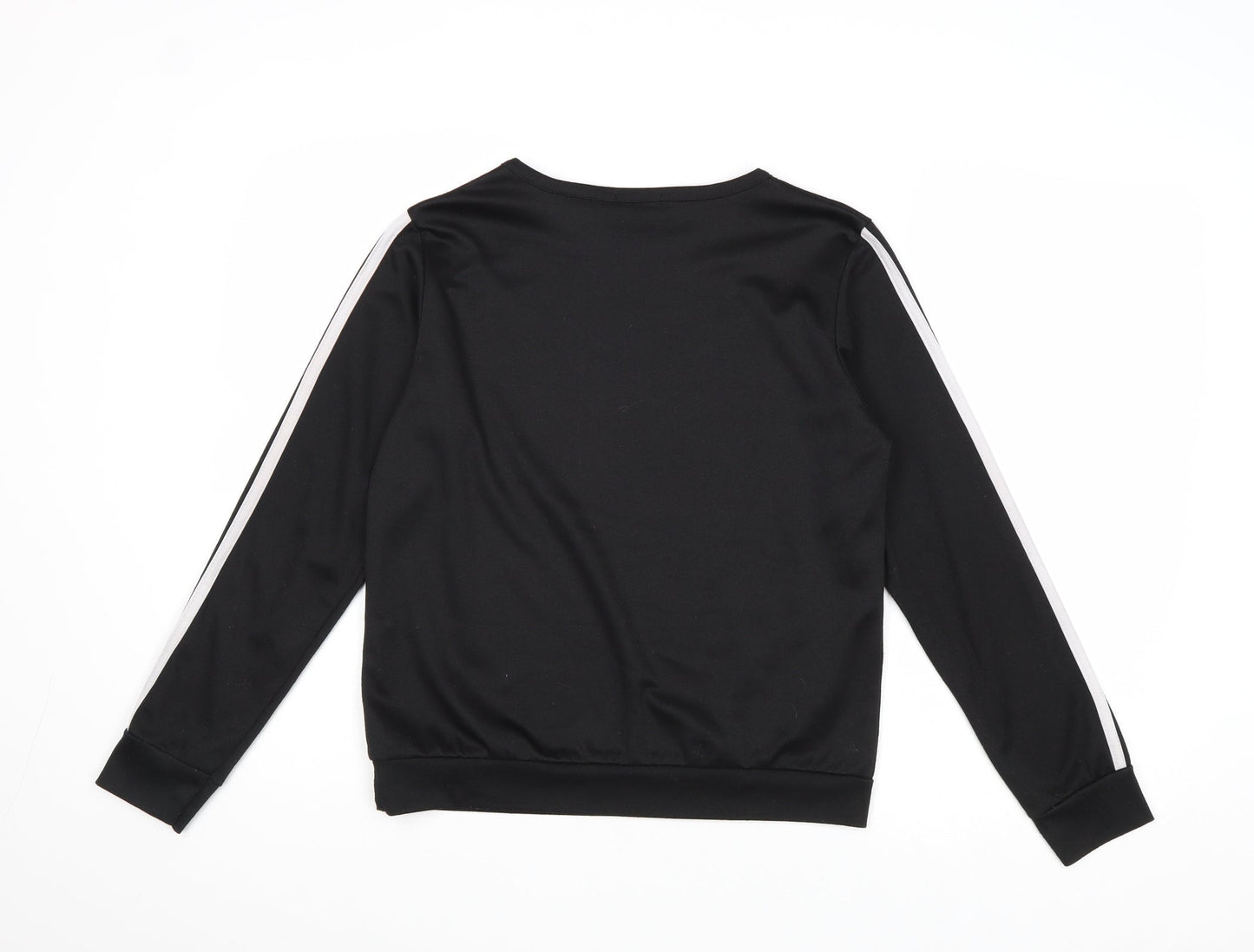 Womens UK Size 8 Boohoo Black Pullover Sweatshirt