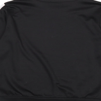 Womens UK Size 8 Boohoo Black Pullover Sweatshirt