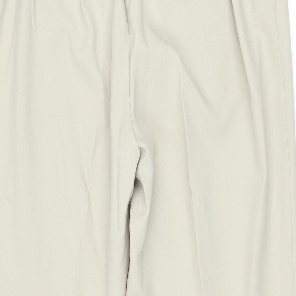 Womens UK Size 20 Slimma Regular Fit  Beige Trousers