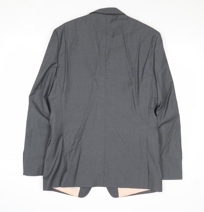 Mens UK Size 38 French Connection Regular Grey Suit Jacket