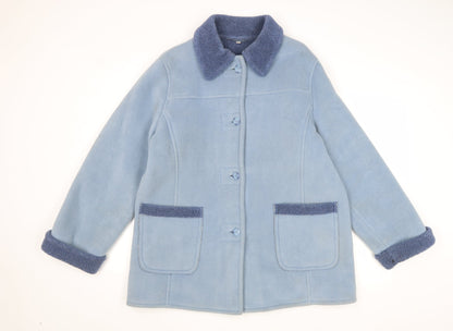 Womens UK Size 16 EWM Blue Jacket Jacket