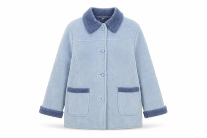 Womens UK Size 16 EWM Blue Jacket Jacket