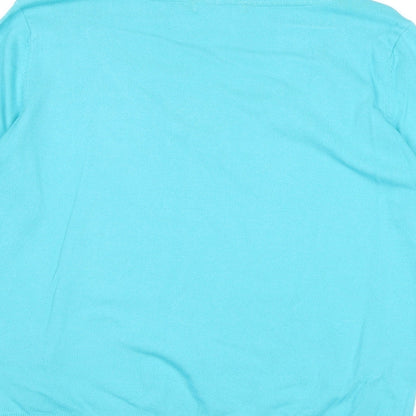 Womens UK Size L M&Co Blue Pullover Jumper