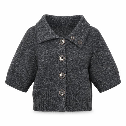 Womens UK Size M Stephen Y Grey Cardigan Jumper