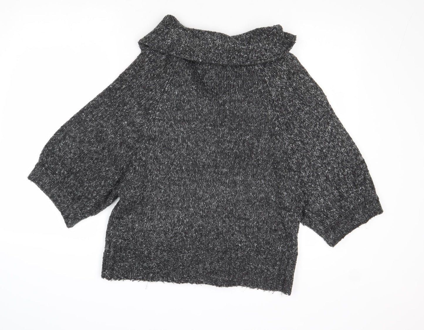 Womens UK Size M Stephen Y Grey Cardigan Jumper
