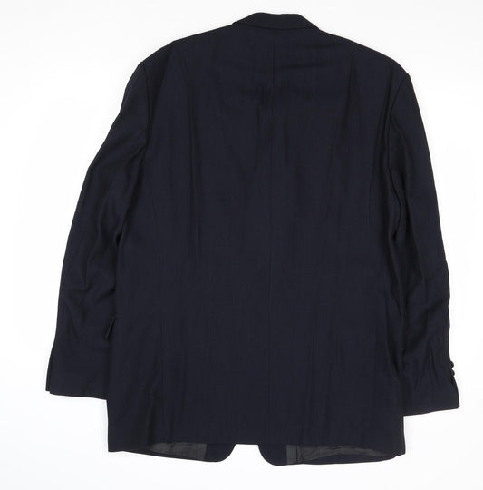 Mens UK Size 42 Benvenuto Regular Blue Suit Jacket