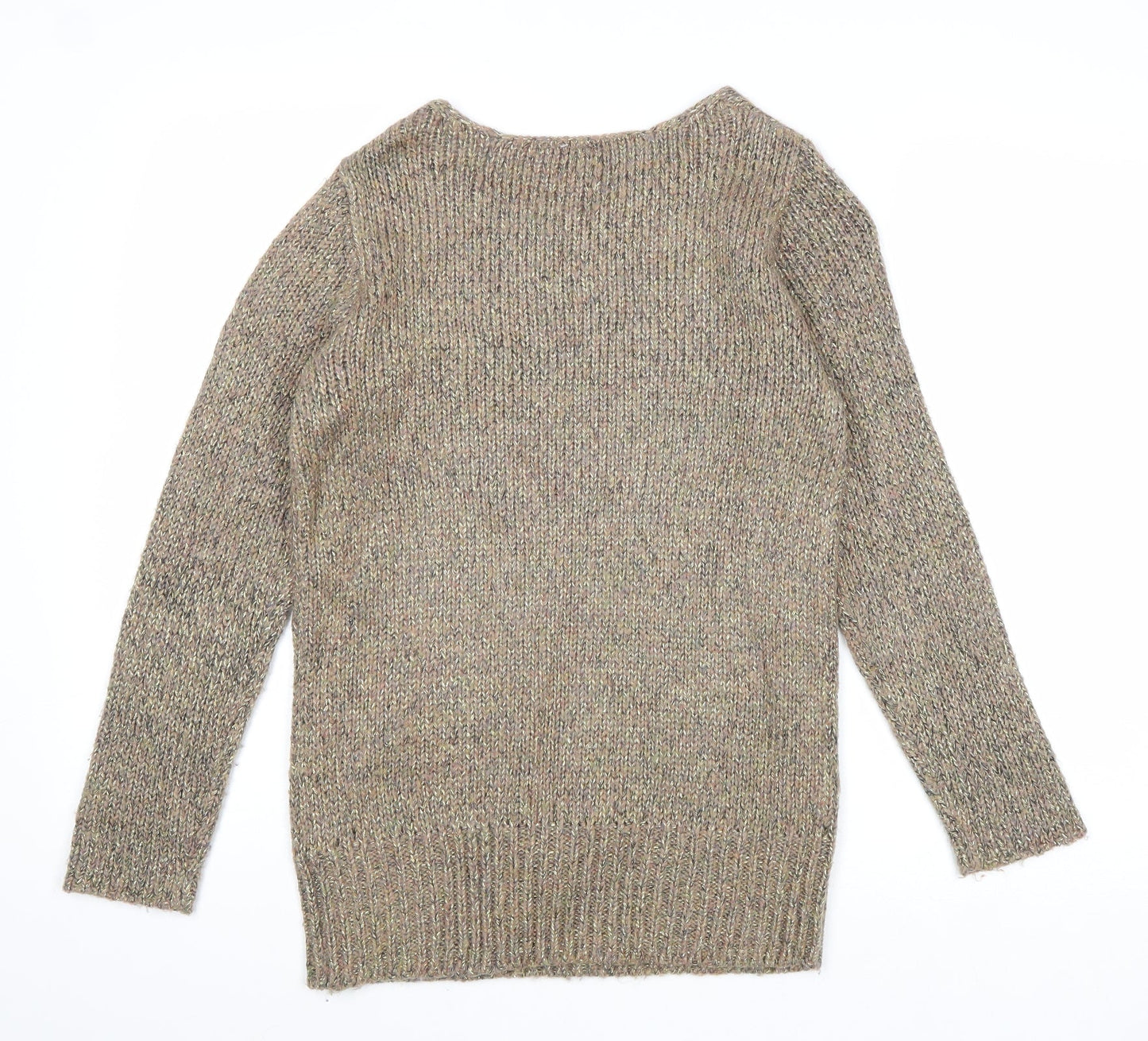 Womens UK Size 8 Divided by H&M Gold Pullover Jumper
