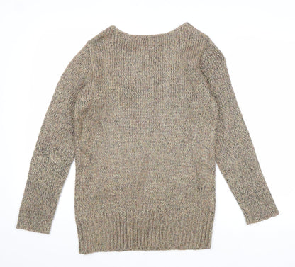 Womens UK Size 8 Divided by H&M Gold Pullover Jumper