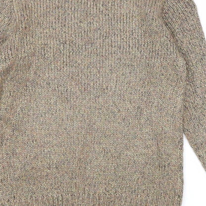Womens UK Size 8 Divided by H&M Gold Pullover Jumper