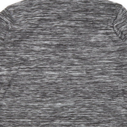 Bonmarché Womens Grey Geometric Jacket Size S Zip