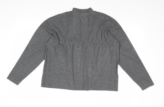 Womens UK Size S H&M Grey Pullover Jumper