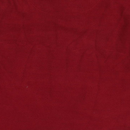 Active Womens Red Jacket Size 14 Zip - Size 14-16