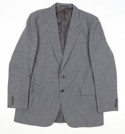 Mens UK Size 42 St Michael Regular Grey Suit Jacket