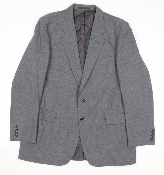 Mens UK Size 42 St Michael Regular Grey Suit Jacket