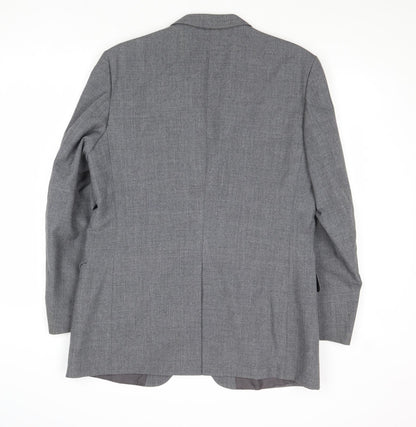 Mens UK Size 42 St Michael Regular Grey Suit Jacket