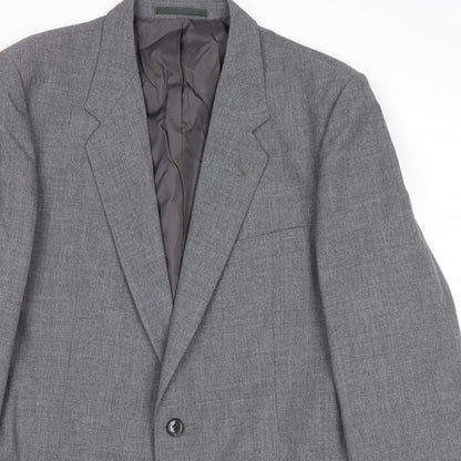 Mens UK Size 42 St Michael Regular Grey Suit Jacket