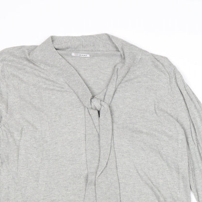 Womens UK Size L Damart Grey Pullover Jumper
