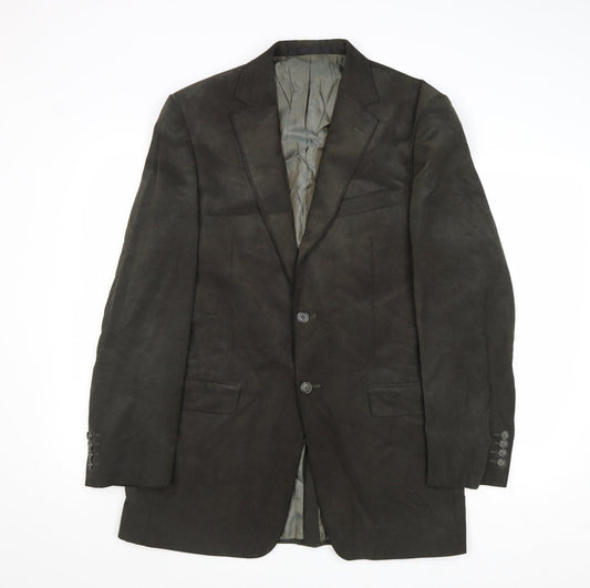 Mens UK Size 38 Marks and Spencer Regular Brown Suit Jacket