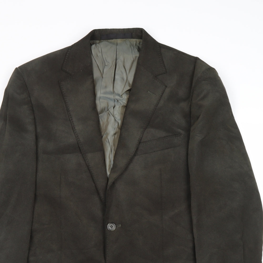 Mens UK Size 38 Marks and Spencer Regular Brown Suit Jacket