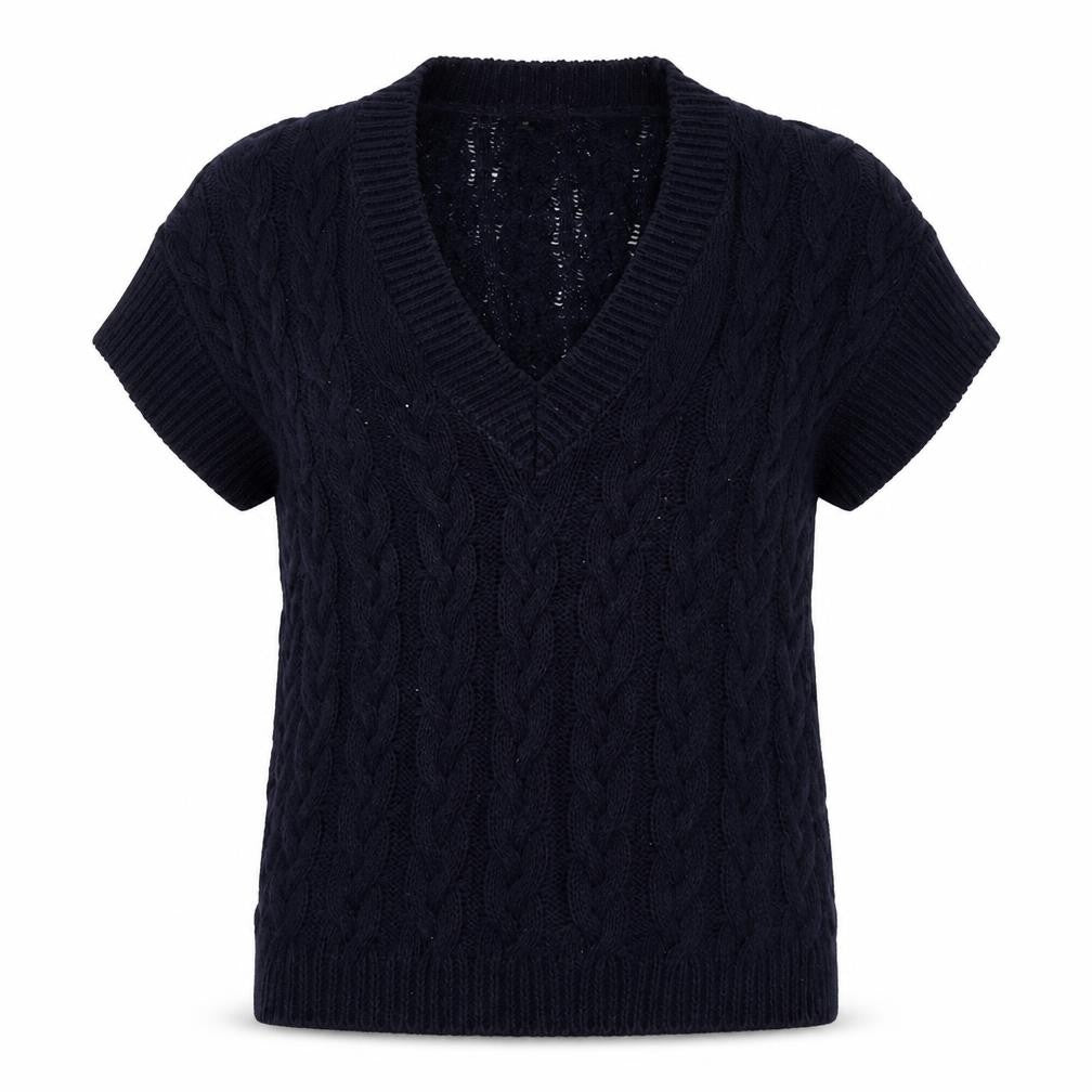 Womens UK Size 10 Marks and Spencer Blue Pullover Jumper