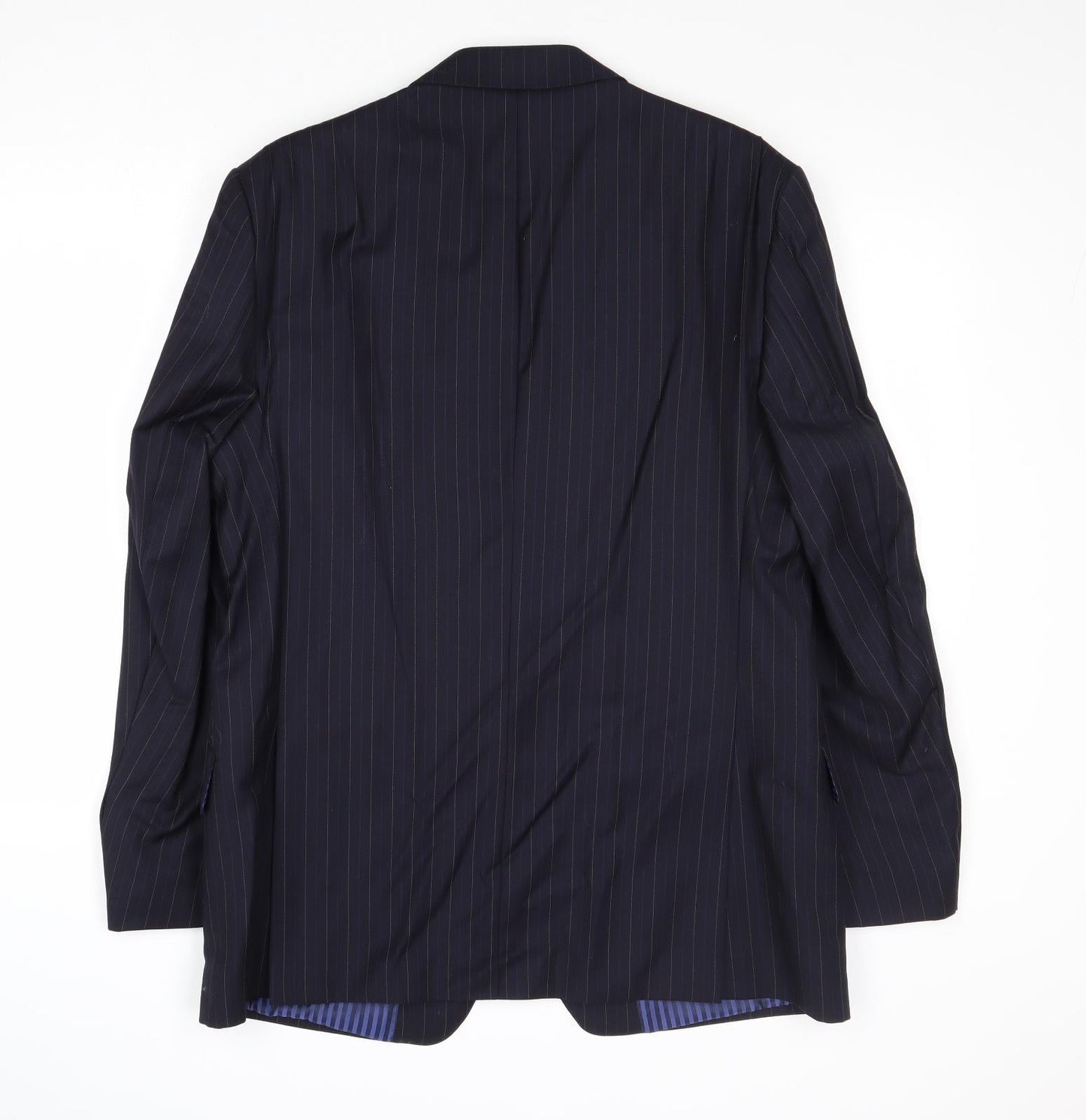 Mens UK Size 42 Marks and Spencer Regular Blue Suit Jacket