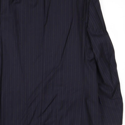 Mens UK Size 42 Marks and Spencer Regular Blue Suit Jacket