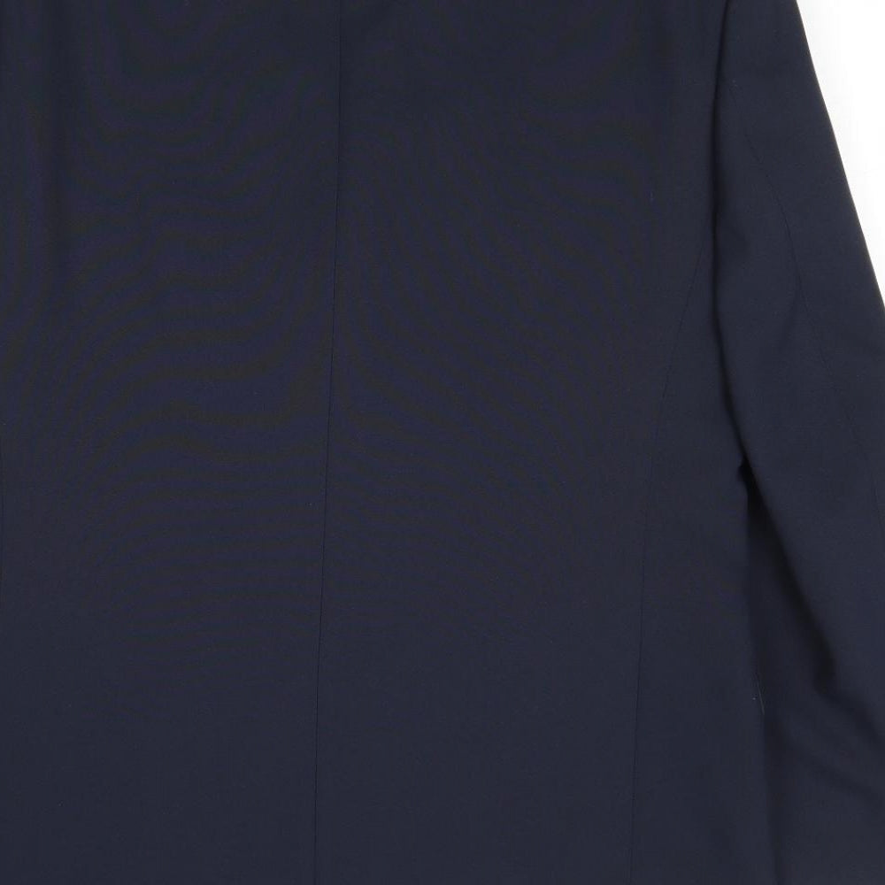 Mens UK Size 40 Dimensions Regular Blue Suit Jacket