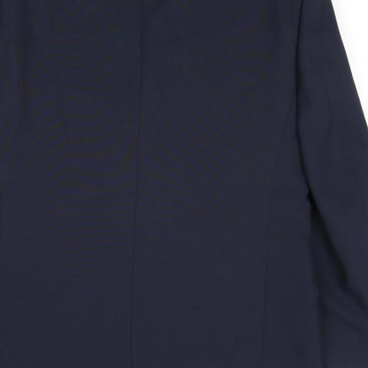 Mens UK Size 40 Dimensions Regular Blue Suit Jacket