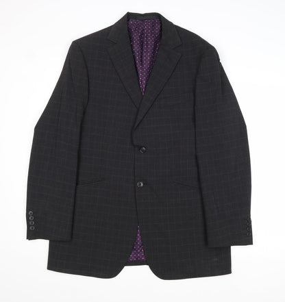 Mens UK Size 40 Marks and Spencer Regular Grey Suit Jacket