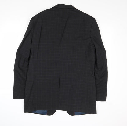 Mens UK Size 40 Marks and Spencer Regular Grey Suit Jacket