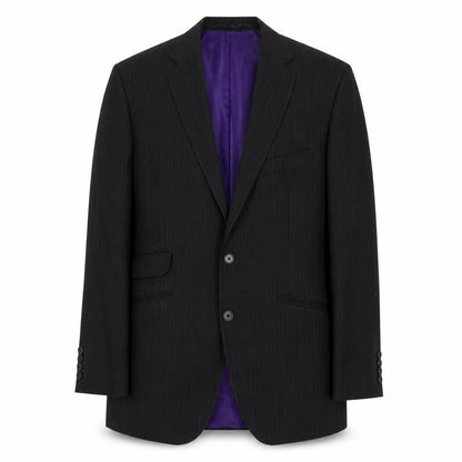 Mens UK Size 40 Impressions Regular Black Suit Jacket