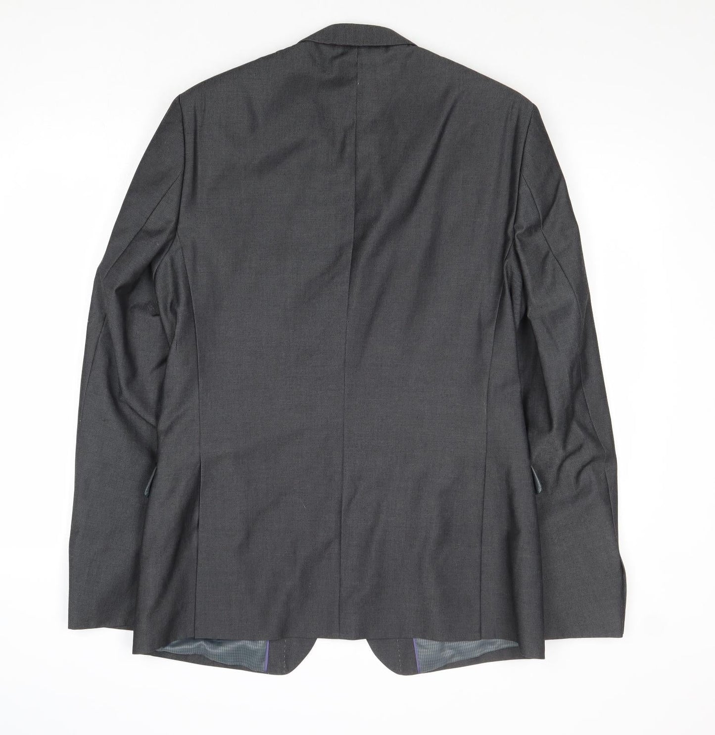 Mens UK Size 40 Burton Regular Grey Suit Jacket